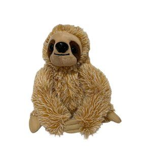 RBI Tan 6" Sloth Plush Hanging 2020 Stuffed Animal Toy